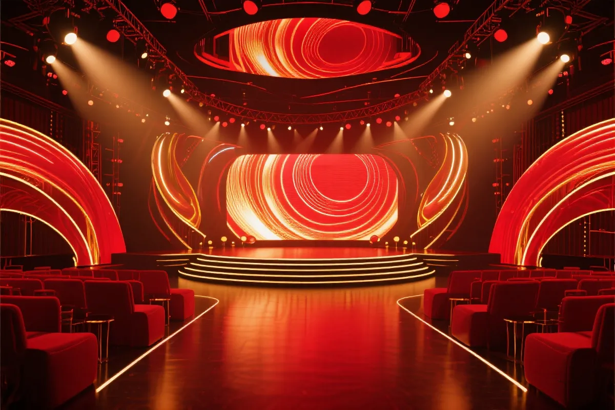 高品质数字娱乐视觉风格展示